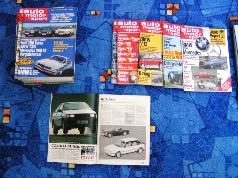 Авто-Мотор-Спорт - цялата поредица от 26 списания от далечната 1983та година!